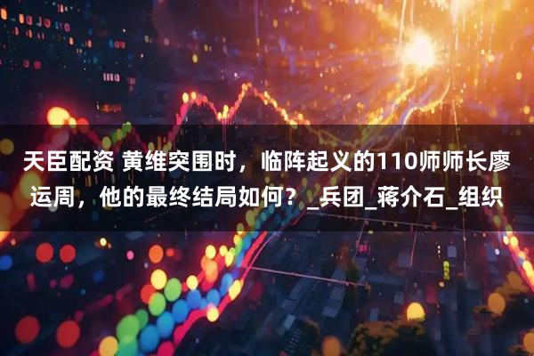 天臣配资 黄维突围时，临阵起义的110师师长廖运周，他的最终结局如何？_兵团_蒋介石_组织