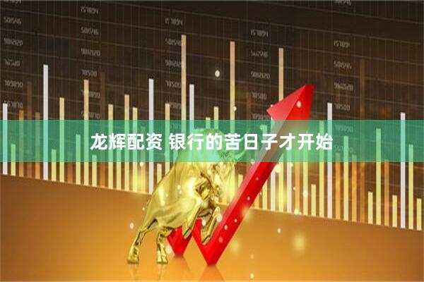 龙辉配资 银行的苦日子才开始