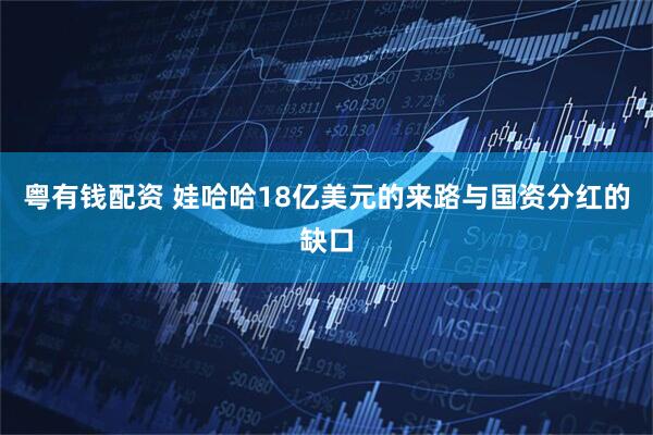 粤有钱配资 娃哈哈18亿美元的来路与国资分红的缺口