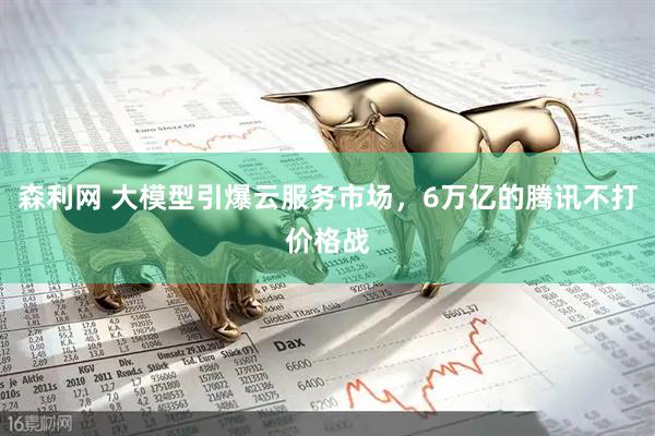 森利网 大模型引爆云服务市场，6万亿的腾讯不打价格战
